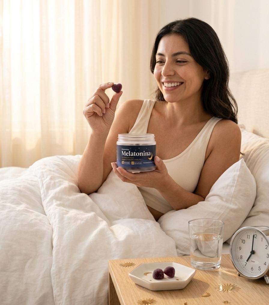 Gummies de Melatonina – Descanso Natural y Reparador